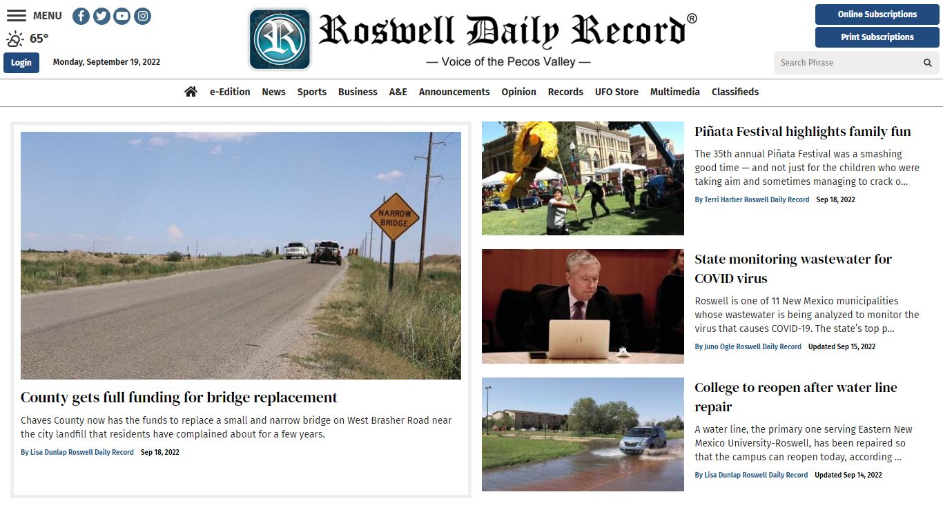 rdrnews.com - Roswell Daily Record